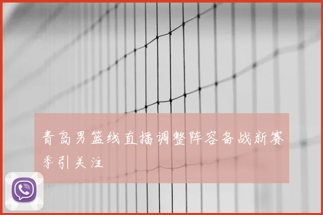 青岛男篮线直播调整阵容备战新赛季引关注
